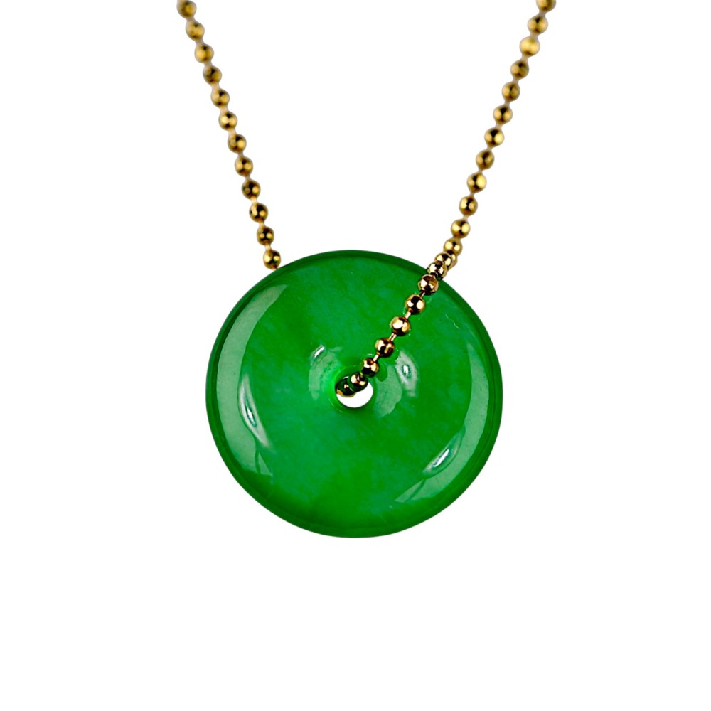 Jade Disc Pendant