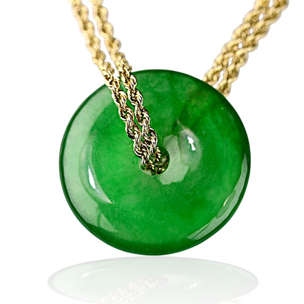 Jade Disc Pendant