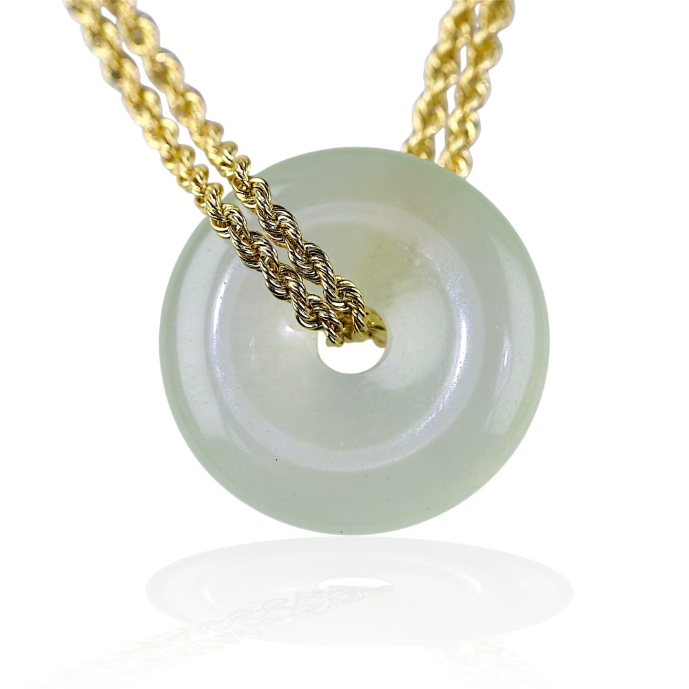 Jade Disc Pendant
