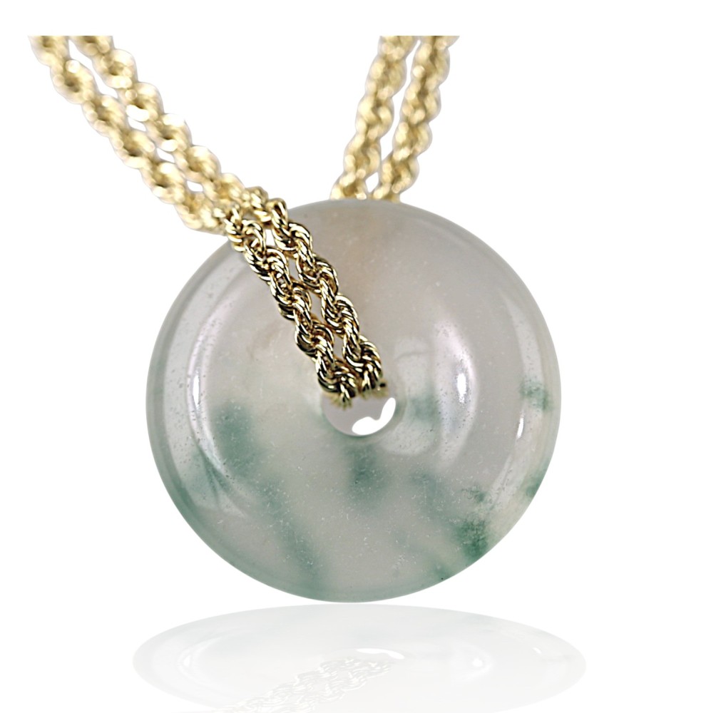 Jade Disc Pendant