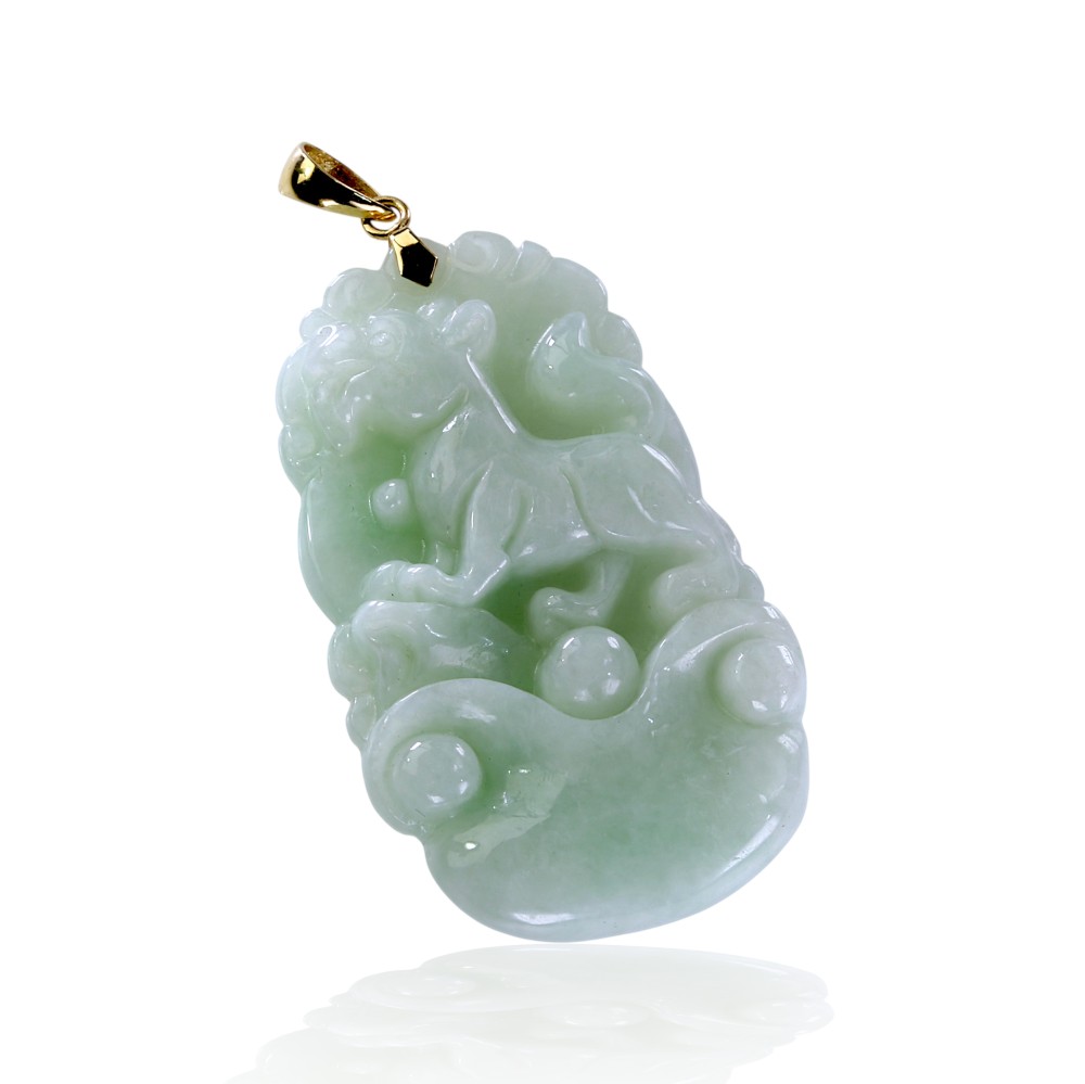 Zodiac Jade Pendant