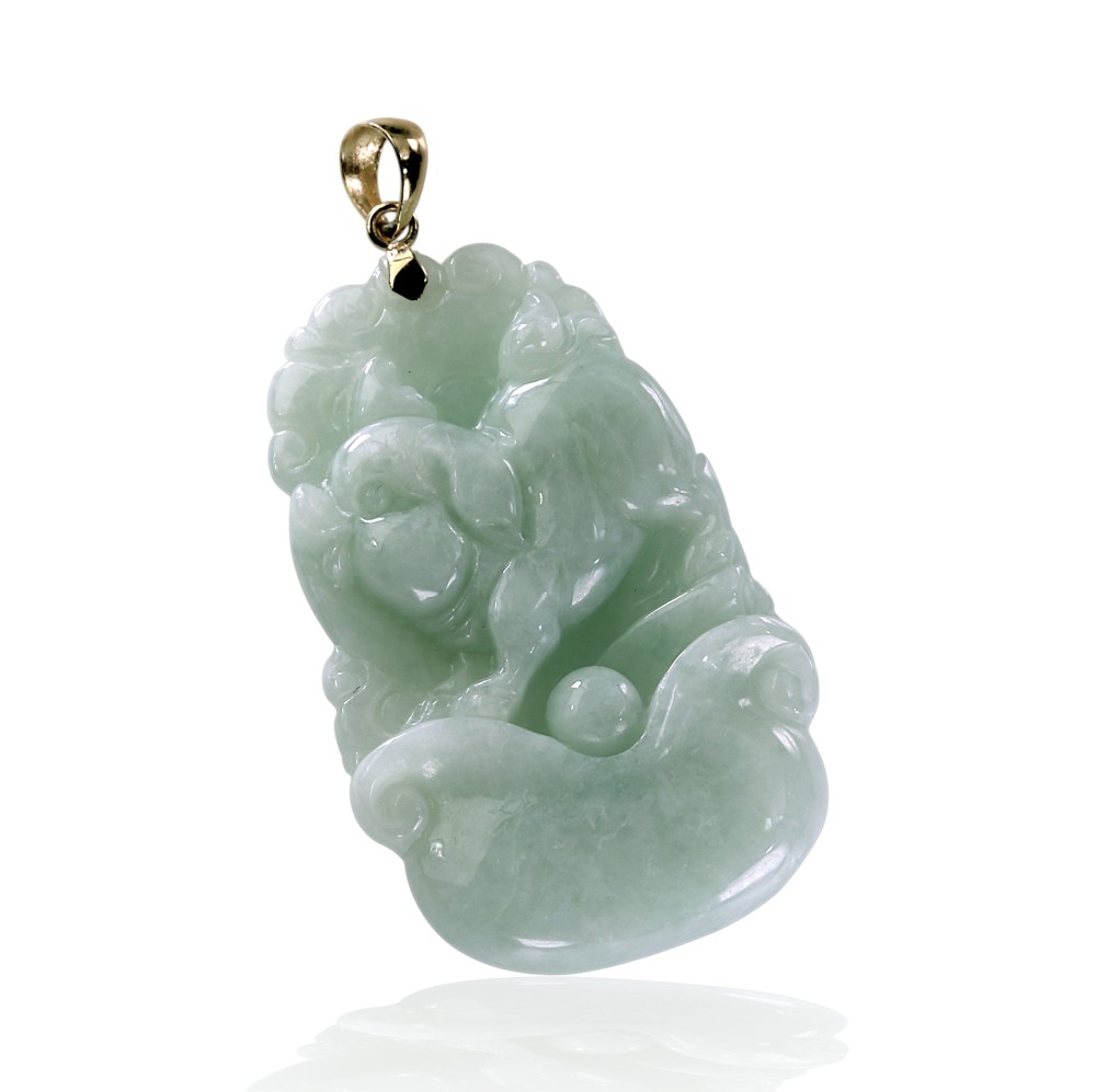 Zodiac Jade Pendant
