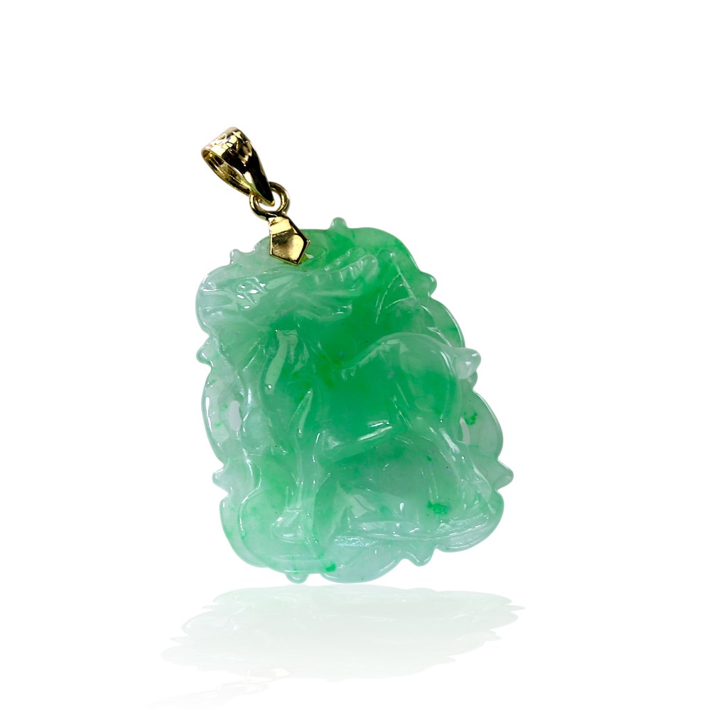 Zodiac Jade Pendant