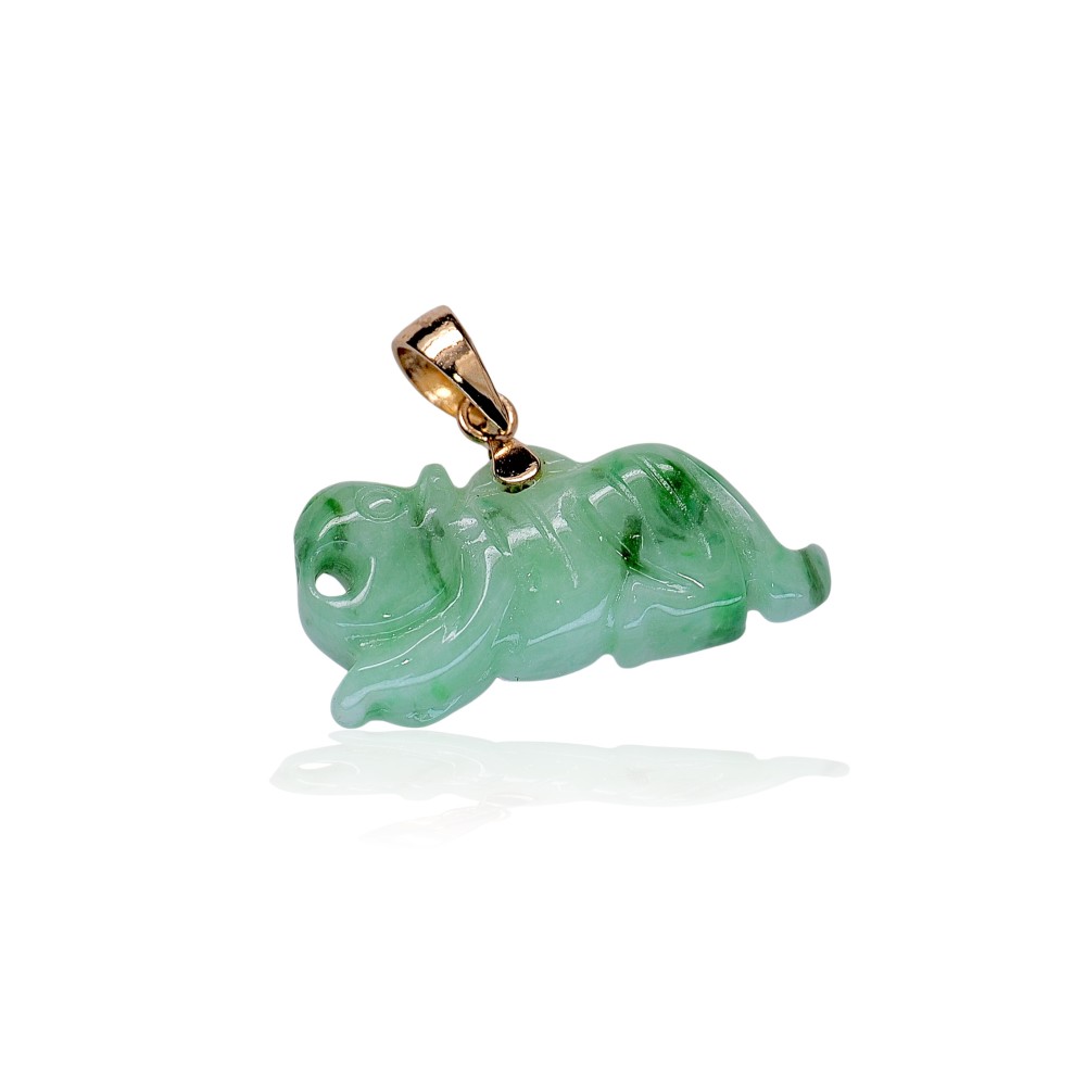 Zodiac Jade Pendant