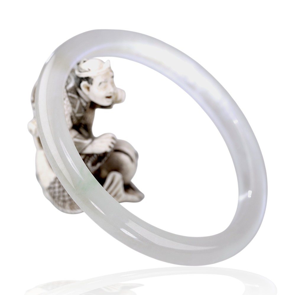 White Jade Bangle