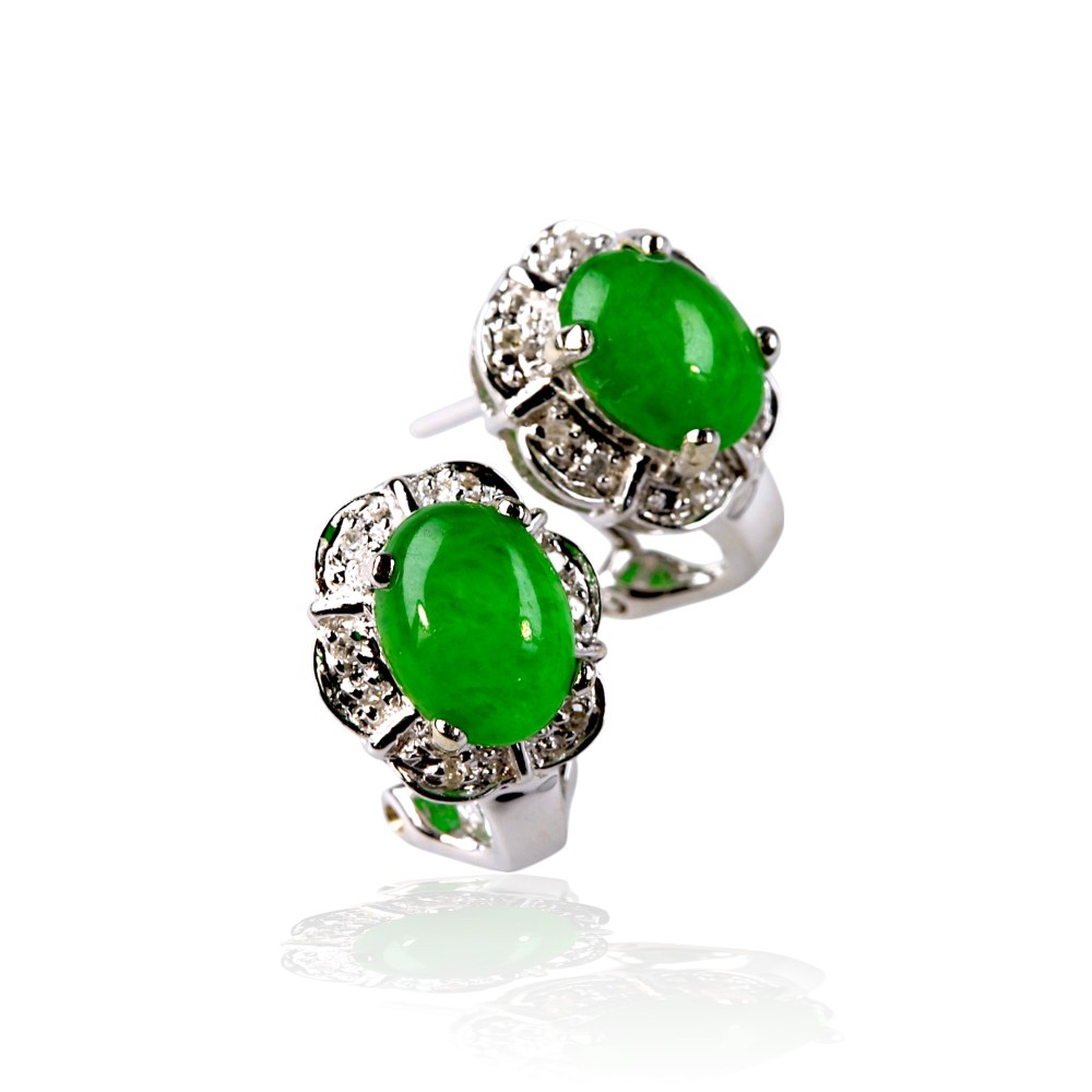 Imperial Jade Earrings 1
