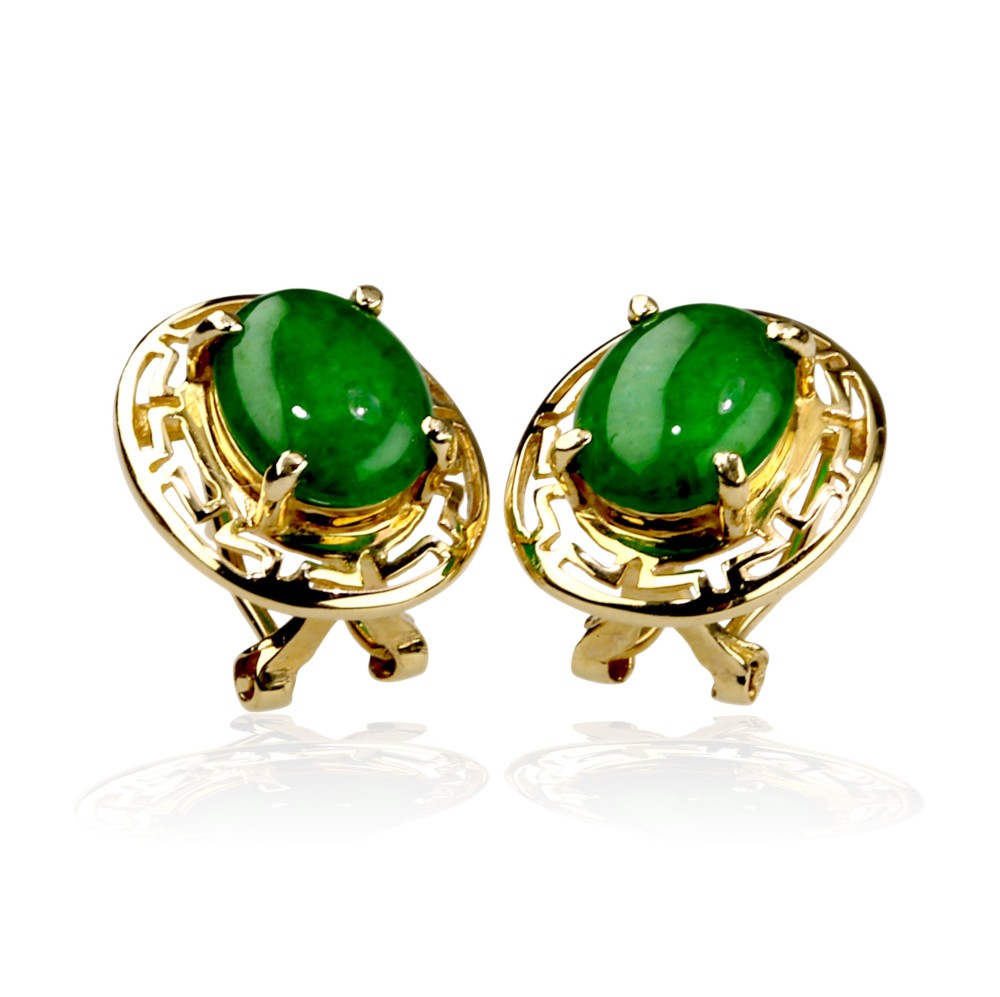 Imperial Jade Earrings 7