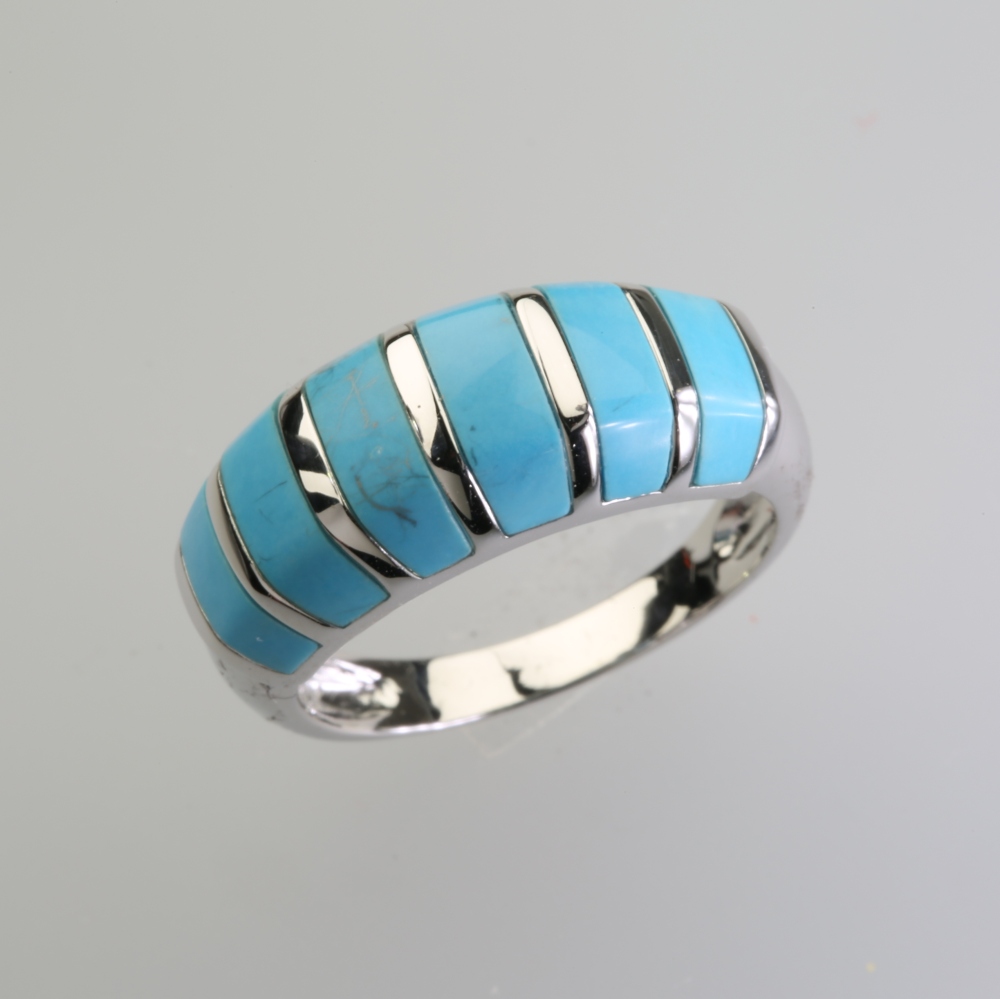 Solid 14K Gold Coral Ring