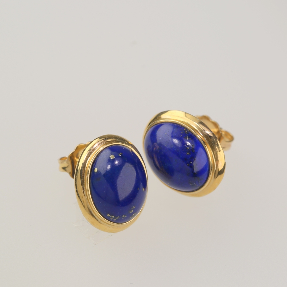 925 Sterling Silver Blue Laps Earrings
