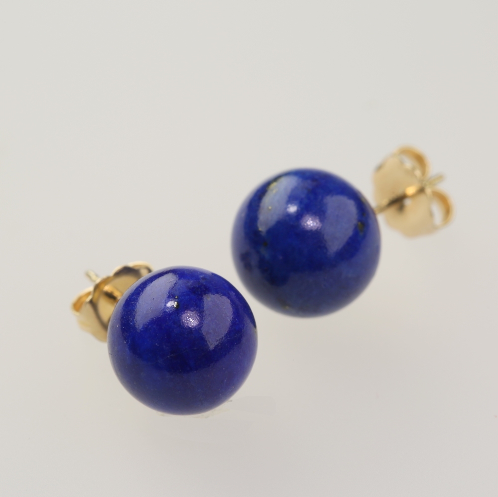 925 Sterling Silver Blue Laps Earrings