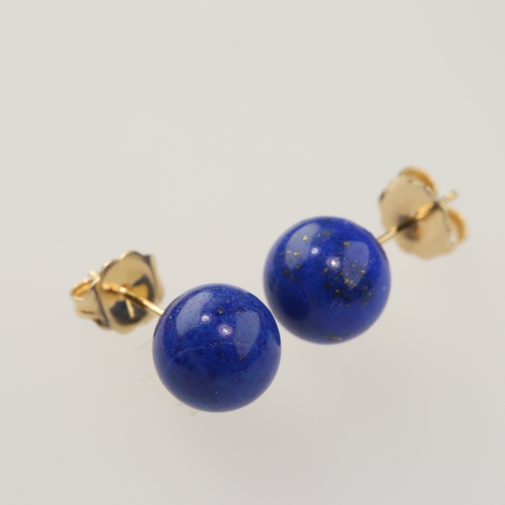 925 Sterling Silver Blue Laps Earrings