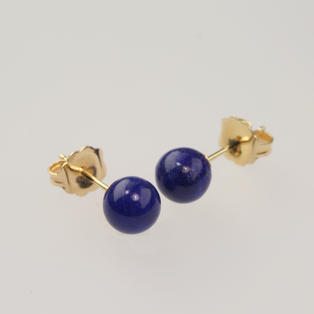 925 Sterling Silver Blue Laps Earrings