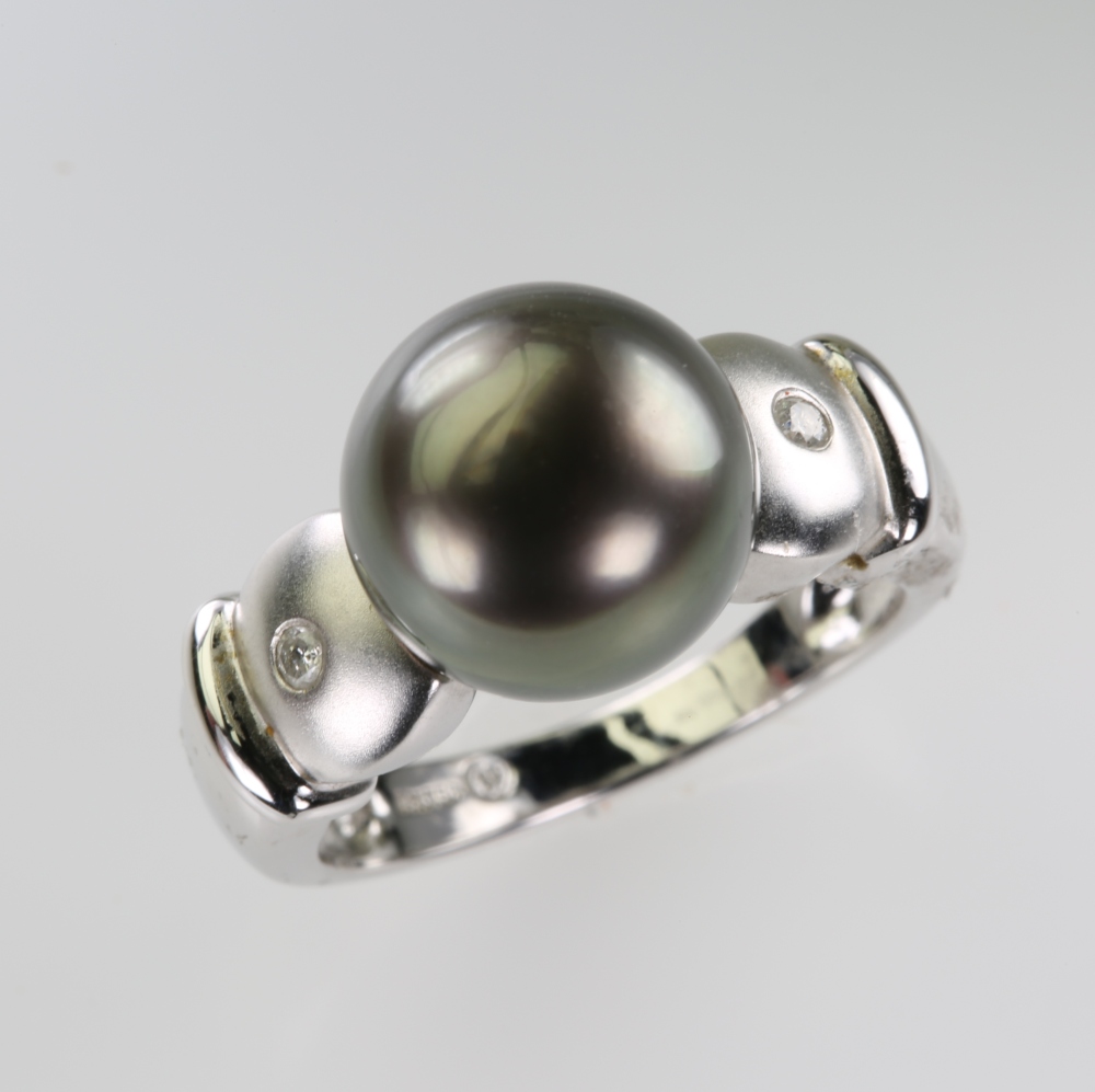 Solid 14K Gold South Sea Pearl Ring