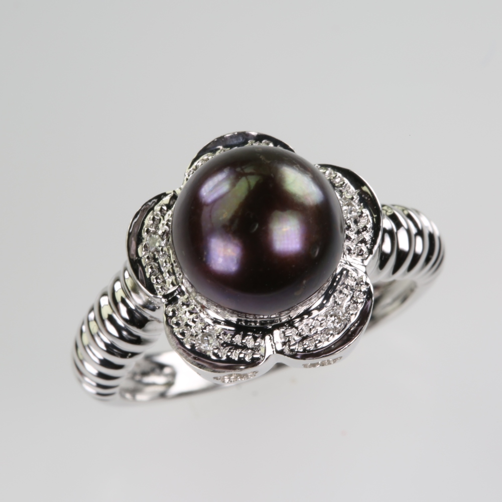 Solid 14K Gold South Sea Pearl Ring