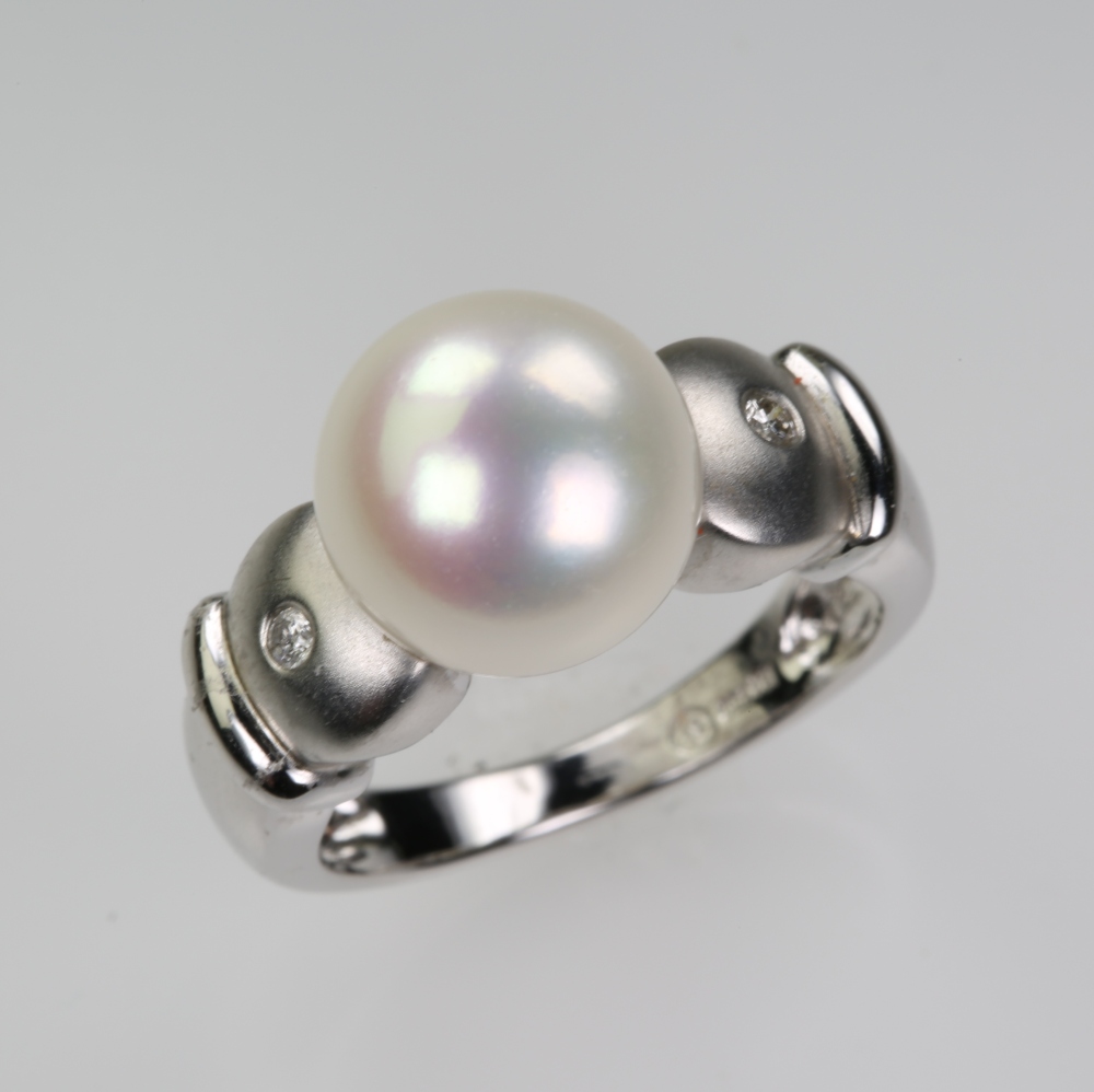 Solid 14K Gold South Sea Pearl Ring
