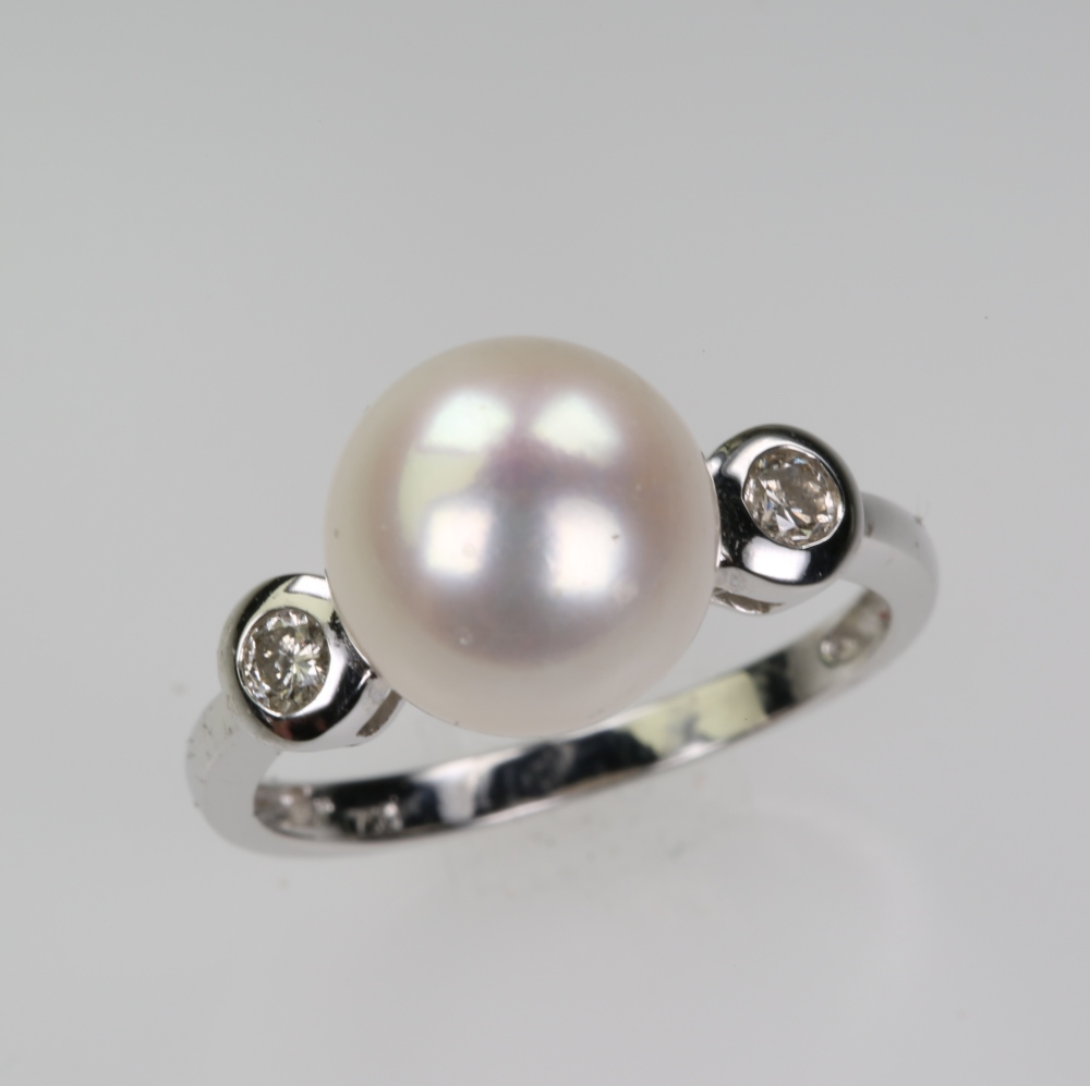 Solid 14K Gold South Sea Pearl Ring