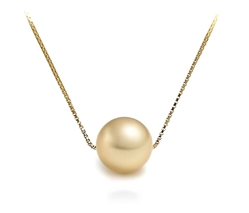 Solid14K Gold South Sea Pearl Necklace