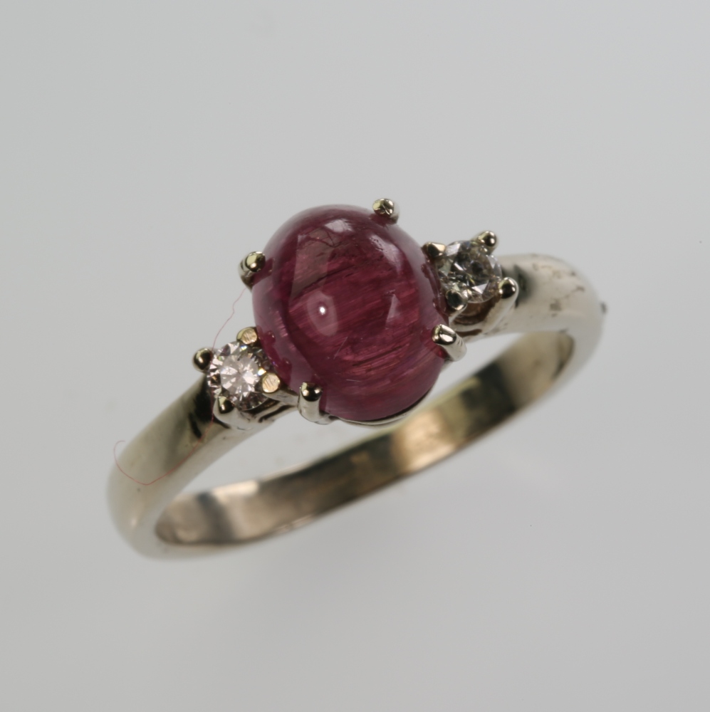 14 Karat Gold Ruby Ring