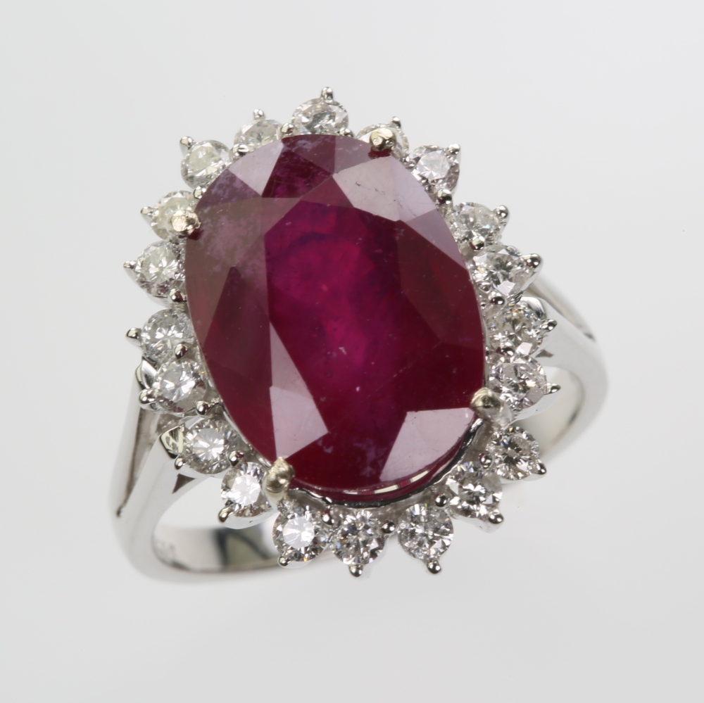 14 Karat Gold Ruby Ring