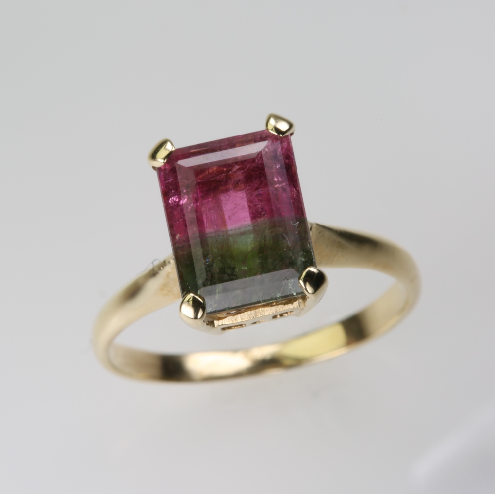 14 Karat Gold Multi-Gem Ring