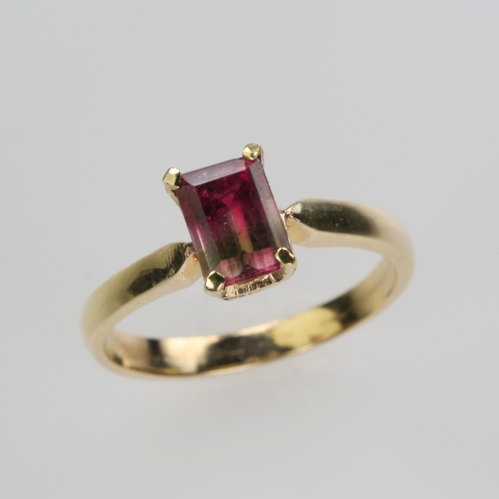 14 Karat Gold Multi-Gem Ring