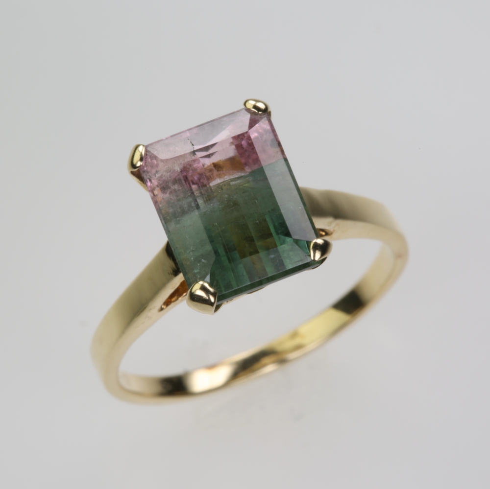 14 Karat Gold Multi-Gem Ring