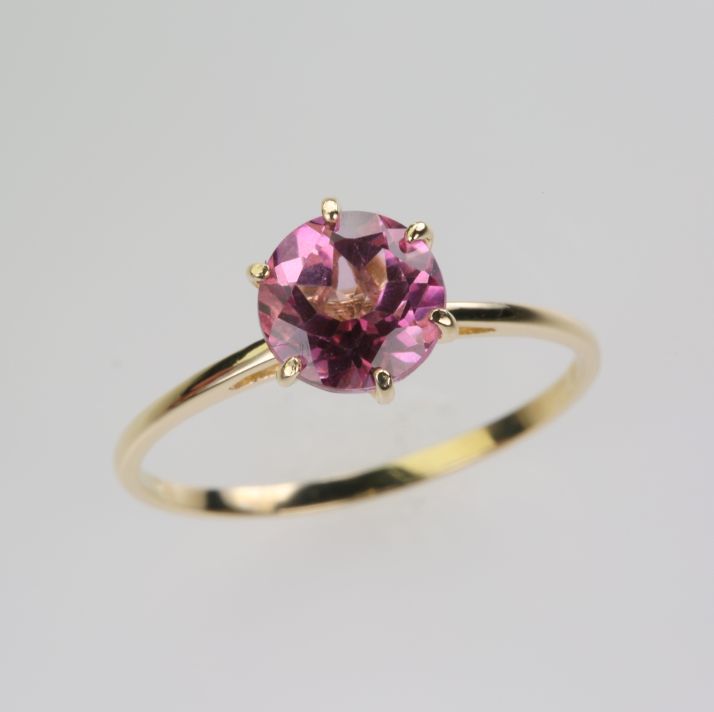 14 Karat Gold Multi-Gem Ring