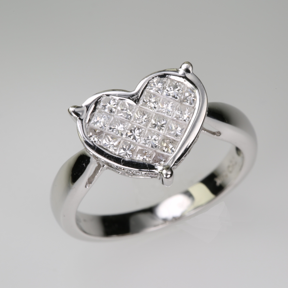 14 Karat Gold Diamond Ring