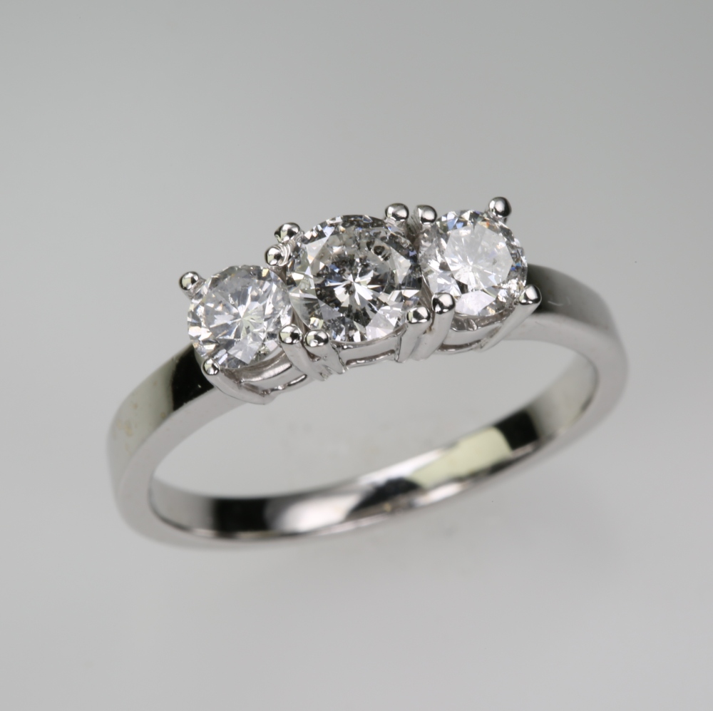 14 Karat Gold Diamond Ring