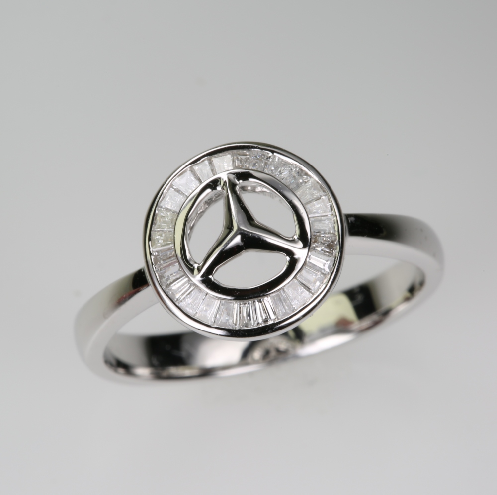 14 Karat Gold Diamond Ring