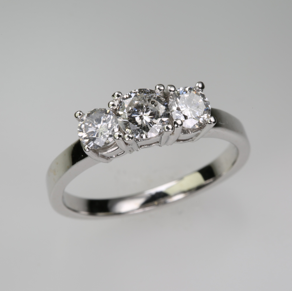 14 Karat Gold Diamond Ring