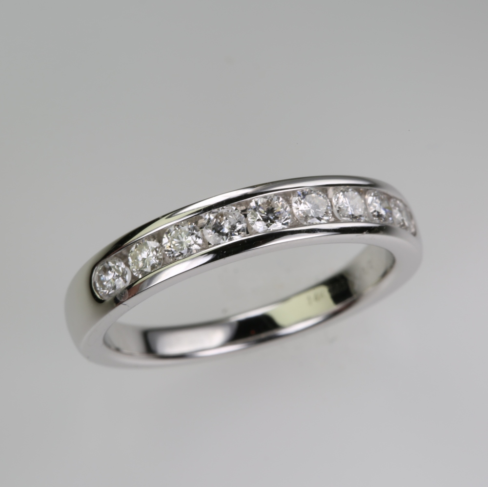 14 Karat Gold Diamond Ring