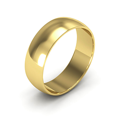 Solid 14 Karat Wedding Band Gold Ring