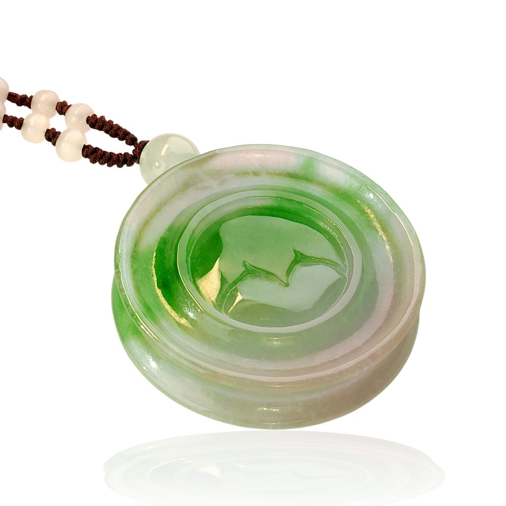 Solid Green Jade Pendant SPECIAL-42