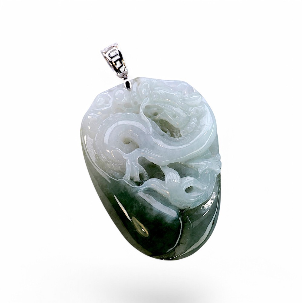 Masterpiece Jade Pendant 06   Type A Jadeite · Certified