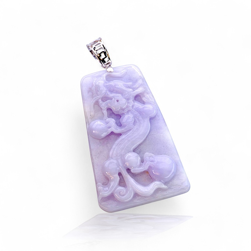 Masterpiece Jade Pendant 18   Type A Jadeite · Certified