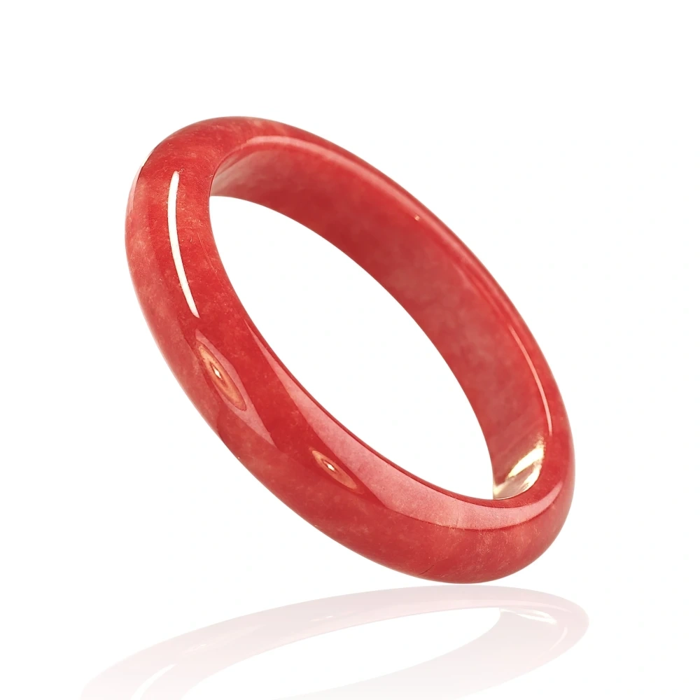 75% OFF, Red Jade Bangle, 58mm Inner Diameter, S82