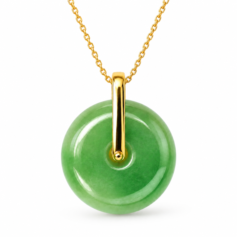 70% OFF, Green Jade Peace Jade Pendant, Special-25