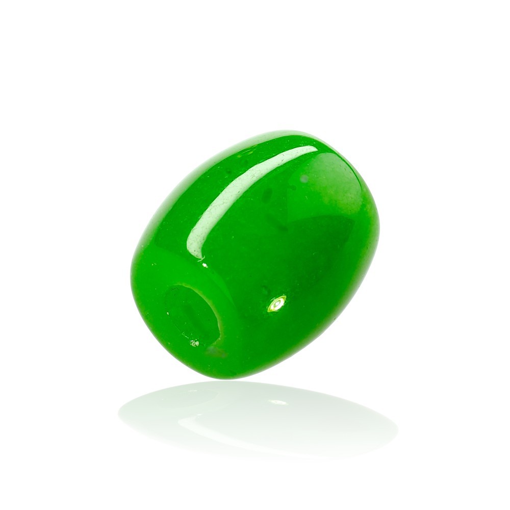 70% OFF Solid Green Barrel Jade Pendant SPECIAL-22