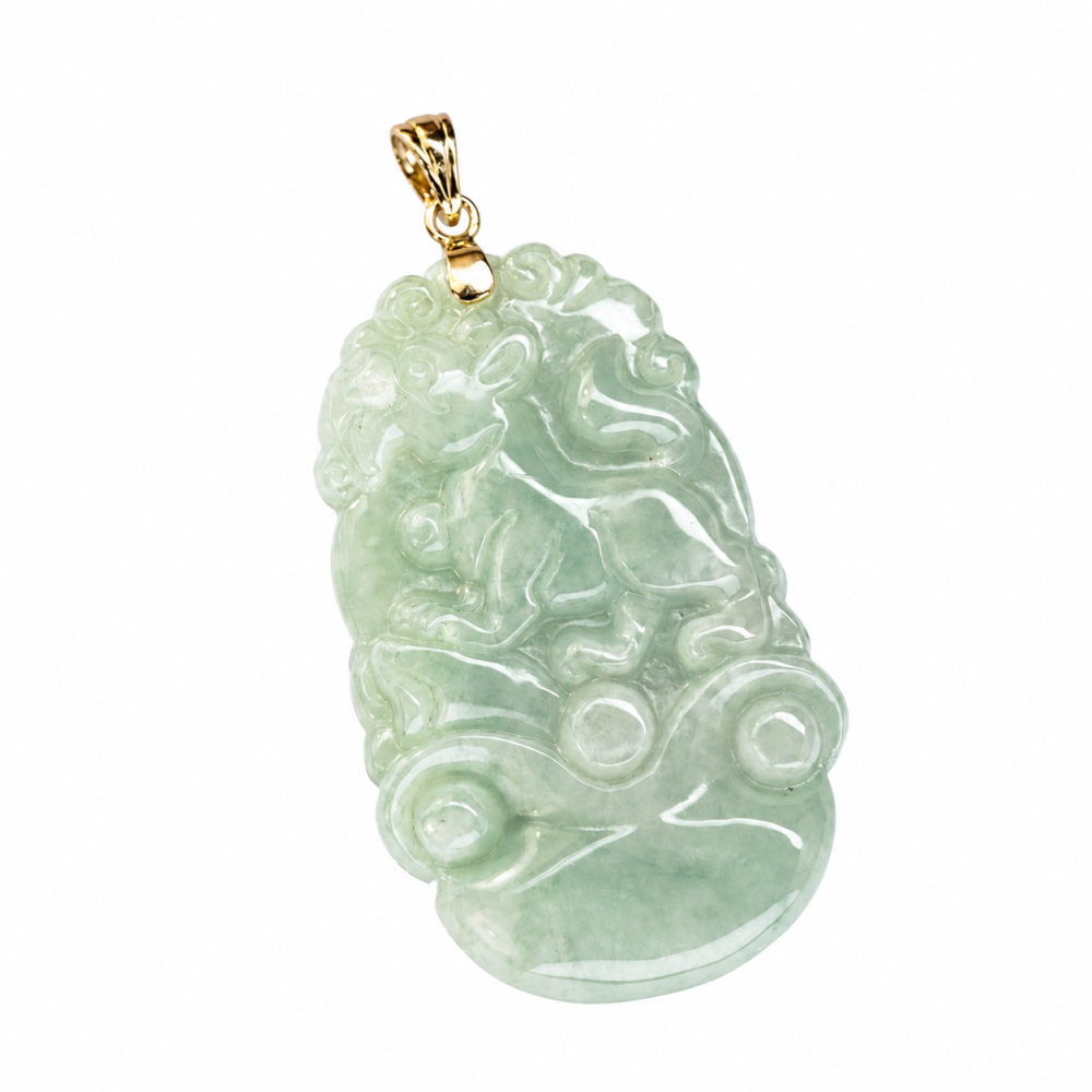 Zodiac Jade Pendant