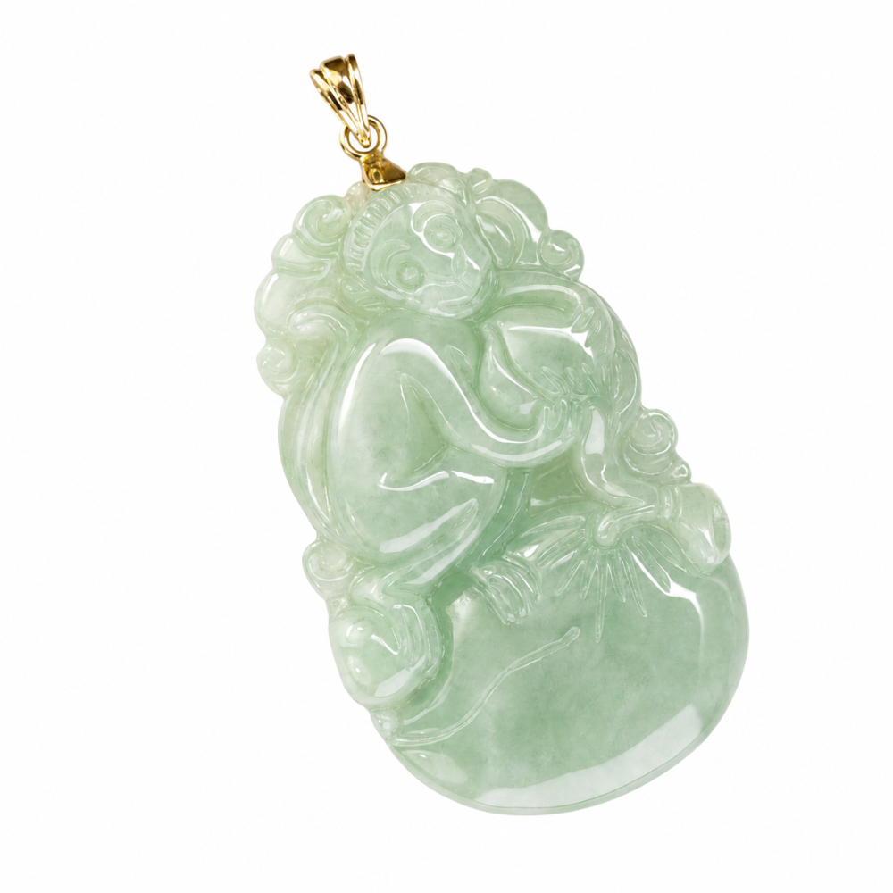 Zodiac Jade Pendant