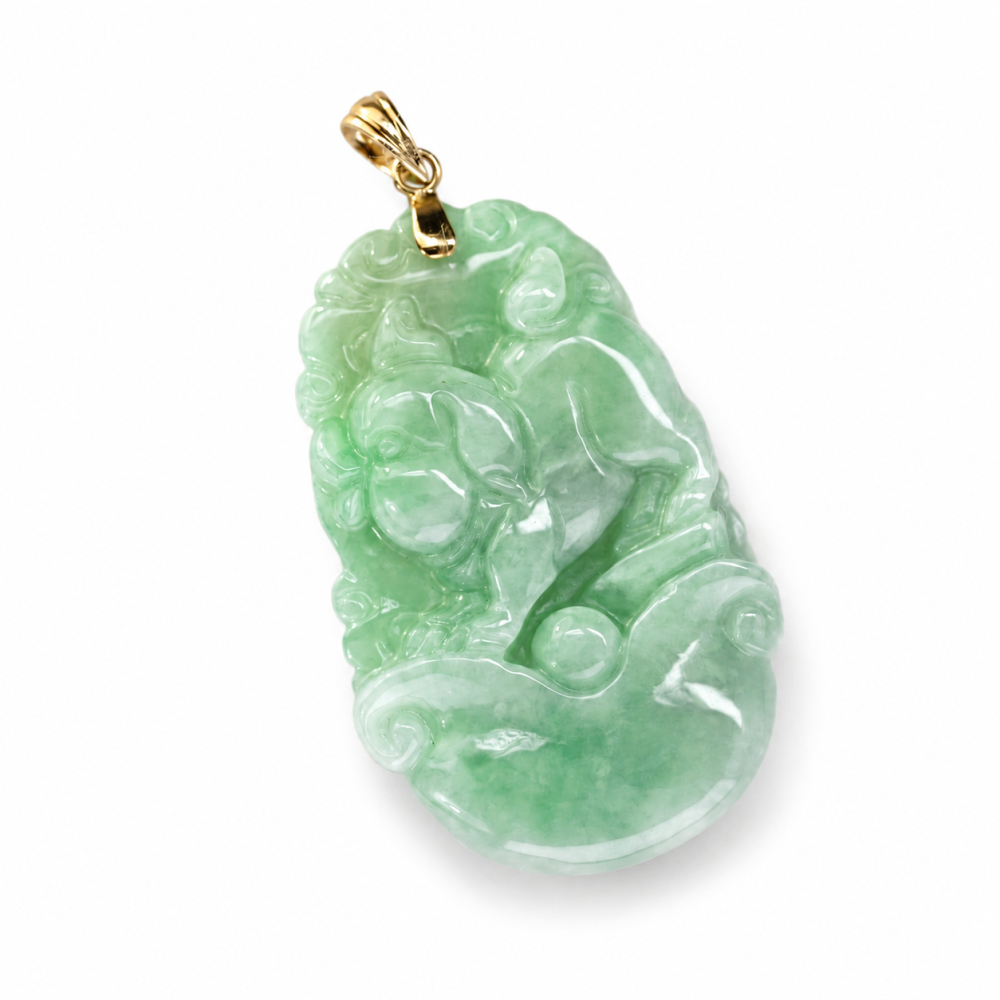 Zodiac Jade Pendant
