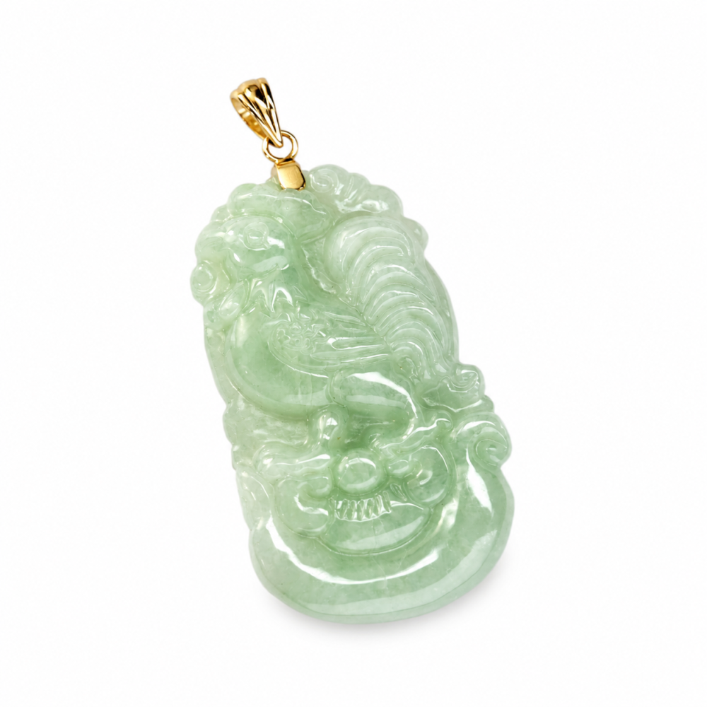 Zodiac Jade Pendant