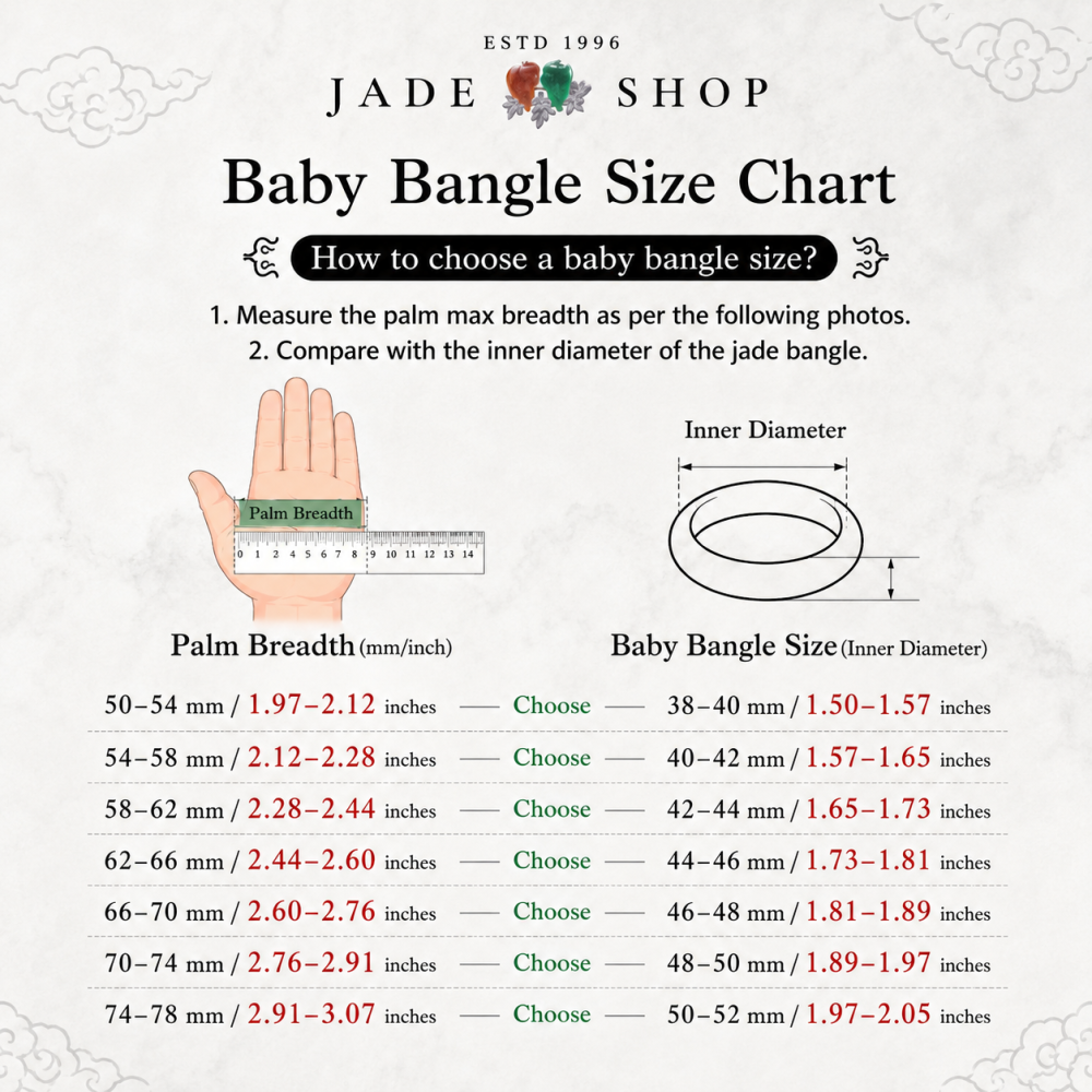 75% OFF Green Baby Jade Bangle 019, 52mm Inner Diameter