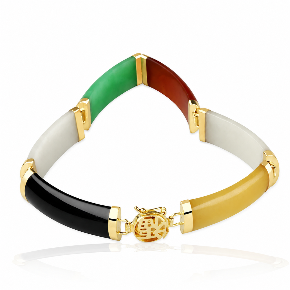 Multi-Color Jade Bracelet 27