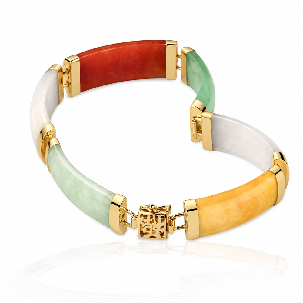 Multi-Color Jade Bracelet 36