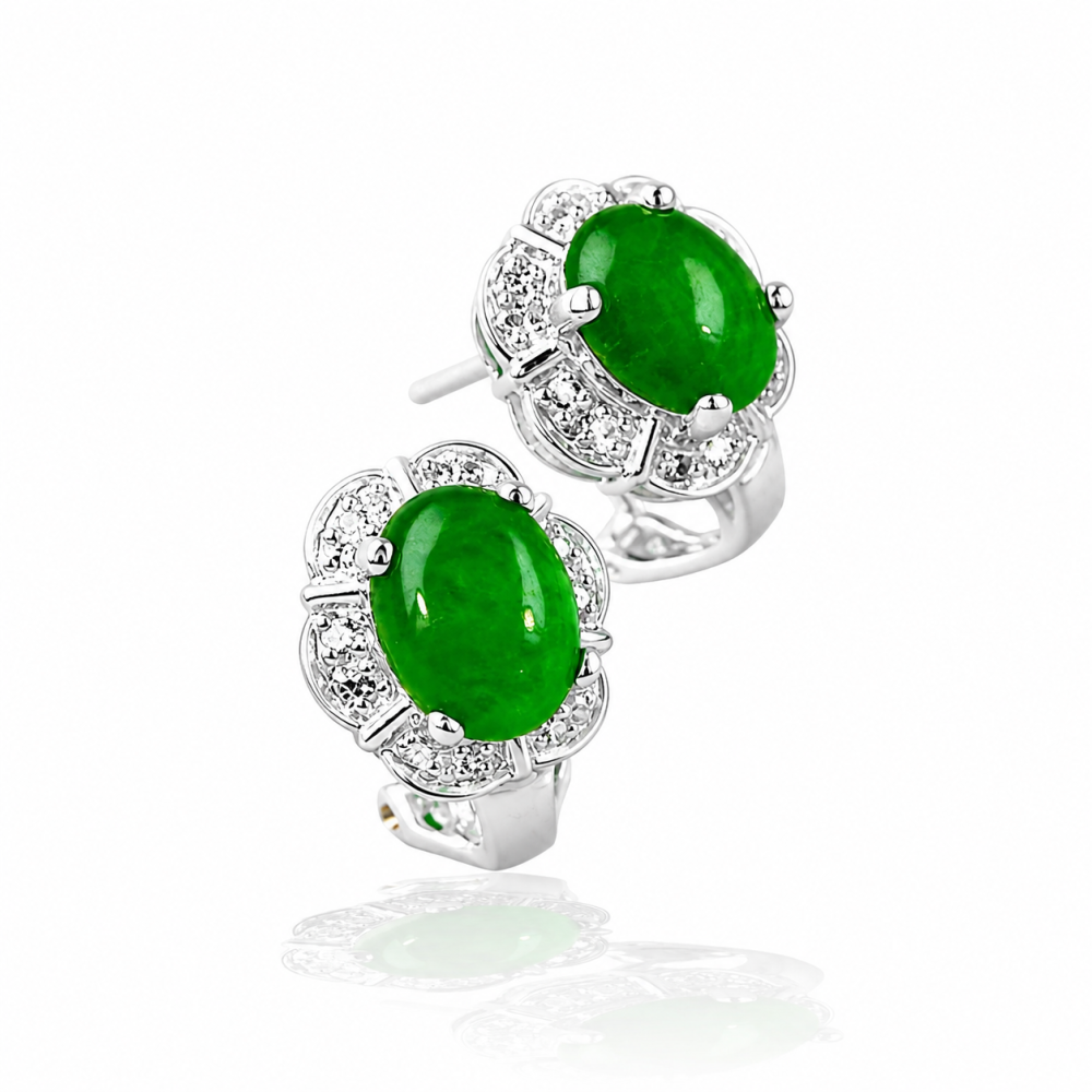 Imperial Jade Earrings 1