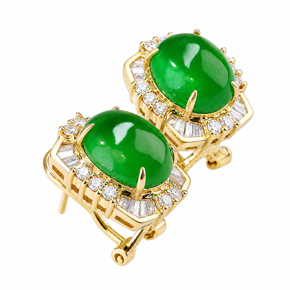 Imperial Jade Earrings 13