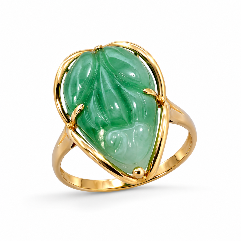 Green Jade Ring 070