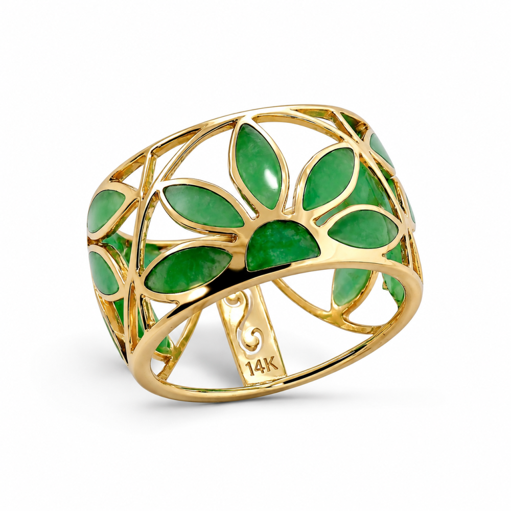 Green Jade Ring